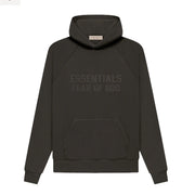 FEAR OF GOD ESSENTIALS “OFF BLACK” HOODIE